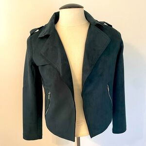 NWT Philosophy Lightweight Suede Jacket, size S